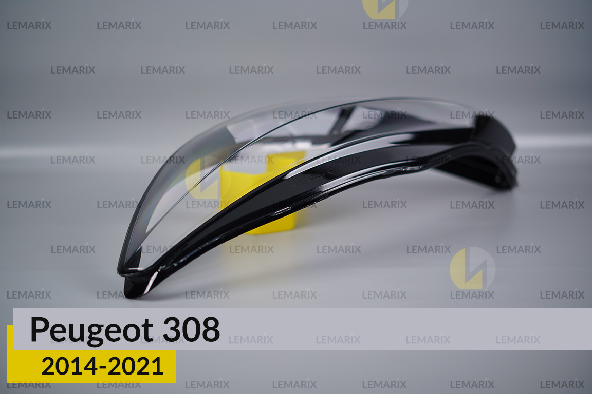 Стекло фары Peugeot 308 (2014-2021) левое