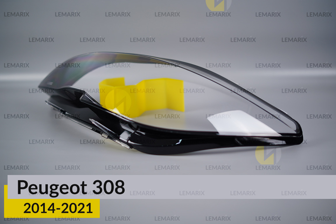 Стекло фары Peugeot 308 (2014-2021) левое