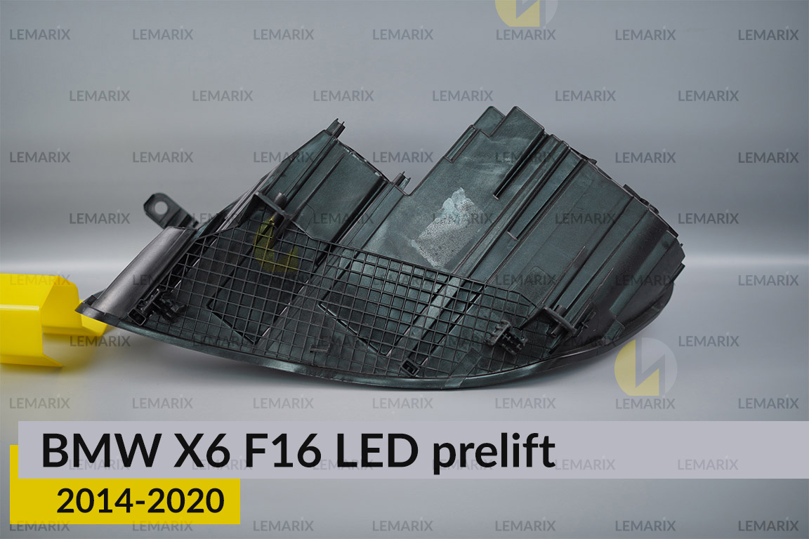 Корпус фары BMW X6 F16 LED (2014-2020) дорест правый