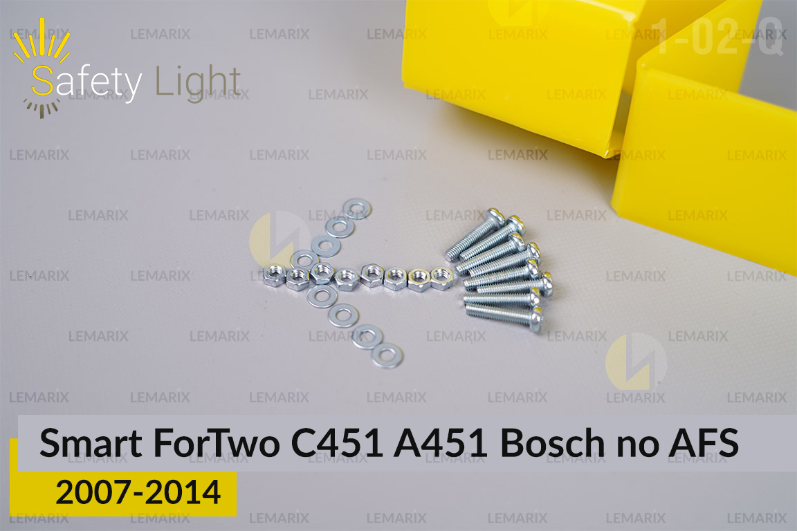 Перехідна рамка для Smart ForTwo C451 A451 Bosch no AFS (2007-2014)