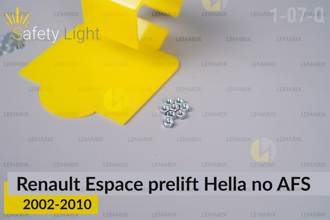 Перехідна рамка для Renault Espace Hella no AFS (2002-2010) дорест