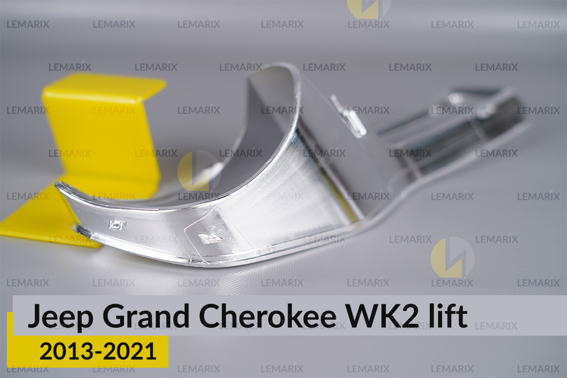 Хромированная маска Jeep Grand Cherokee WK2 (2013-2021) рест левая