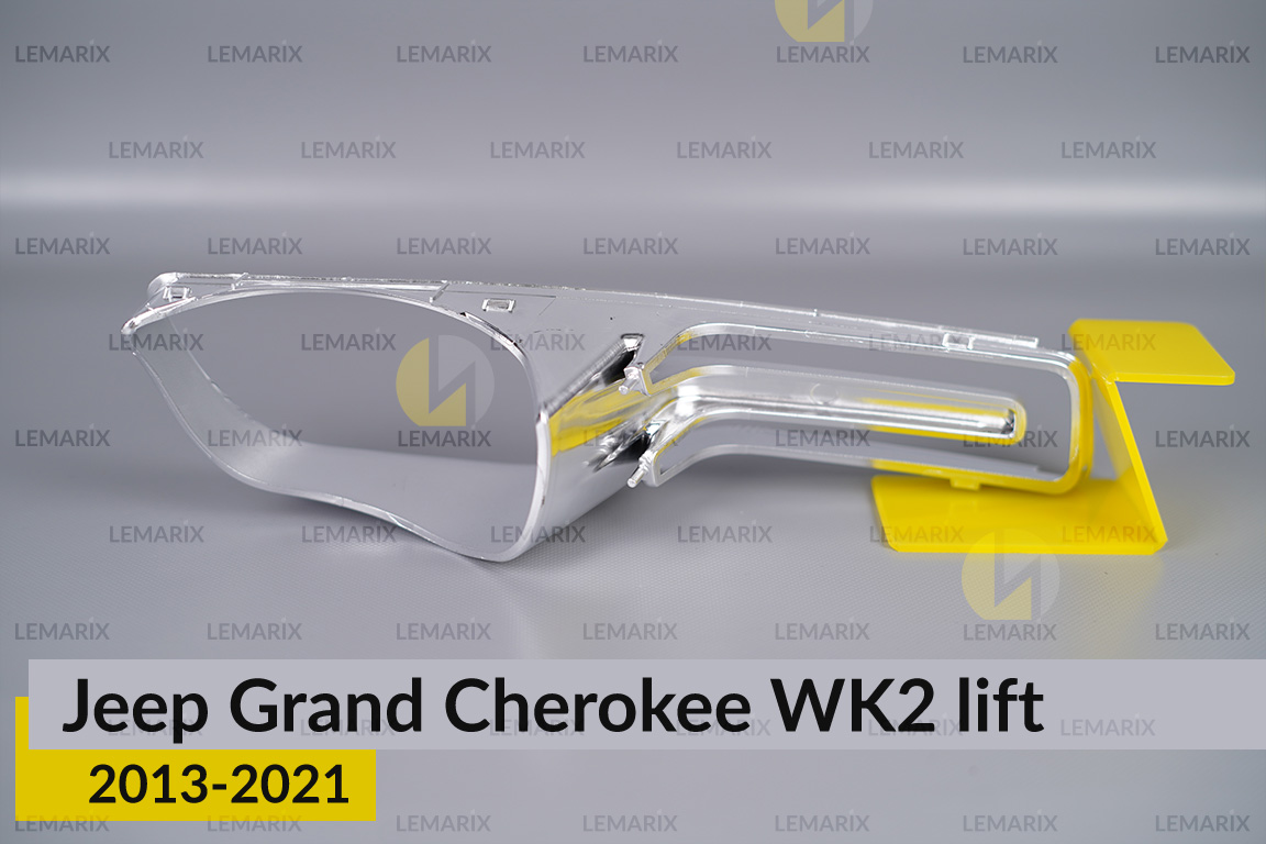 Хромированная маска Jeep Grand Cherokee WK2 (2013-2021) рест левая