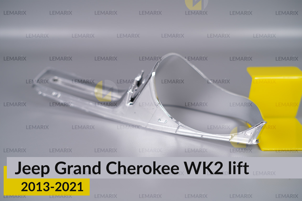 Хромированная маска Jeep Grand Cherokee WK2 (2013-2021) рест левая