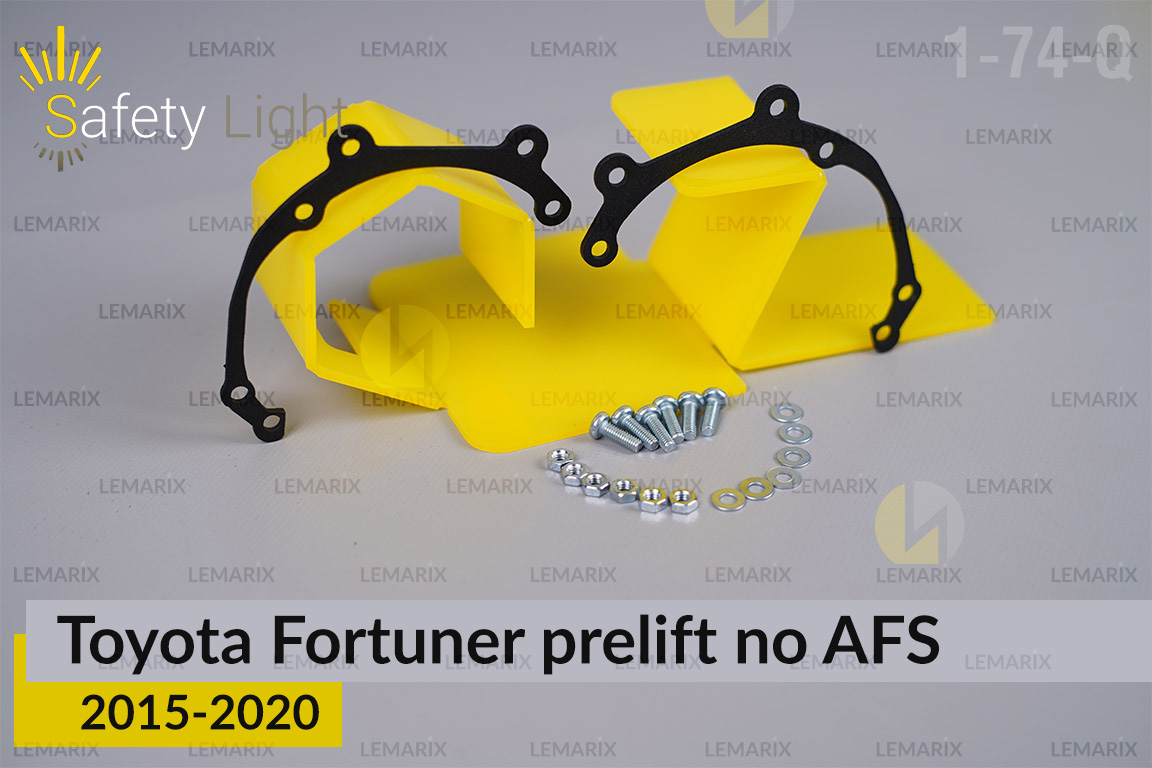 Перехідна рамка для Toyota Fortuner no AFS (2015-2020) дорест