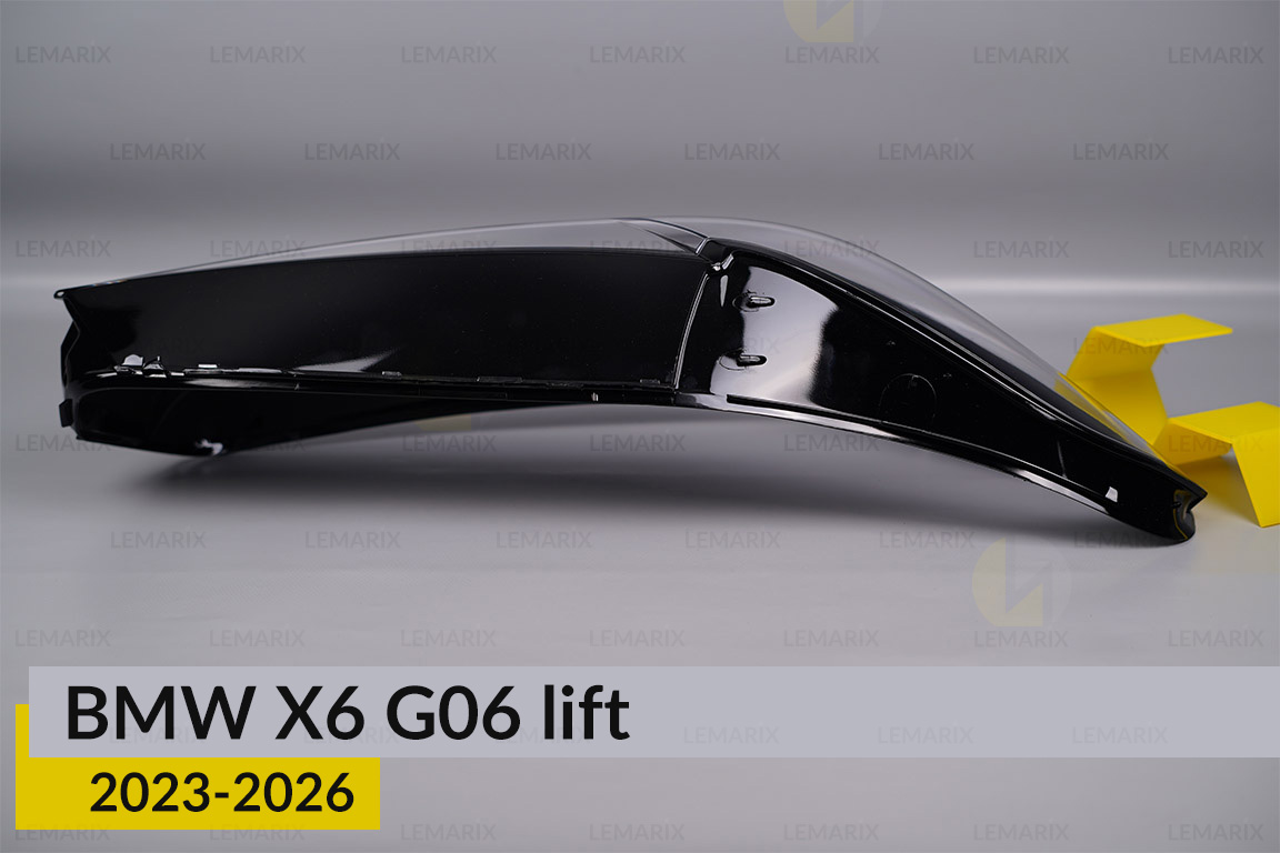 Скло фари BMW X6 G06 (2023-2026) рест праве