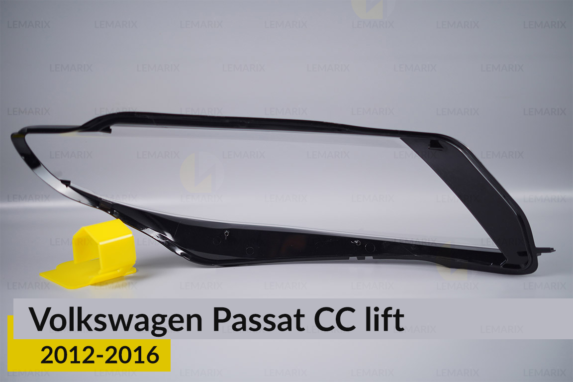 Стекло фары VW Volkswagen Passat CC (2012-2016) рест левое