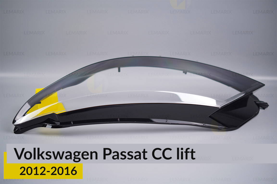 Стекло фары VW Volkswagen Passat CC (2012-2016) рест левое