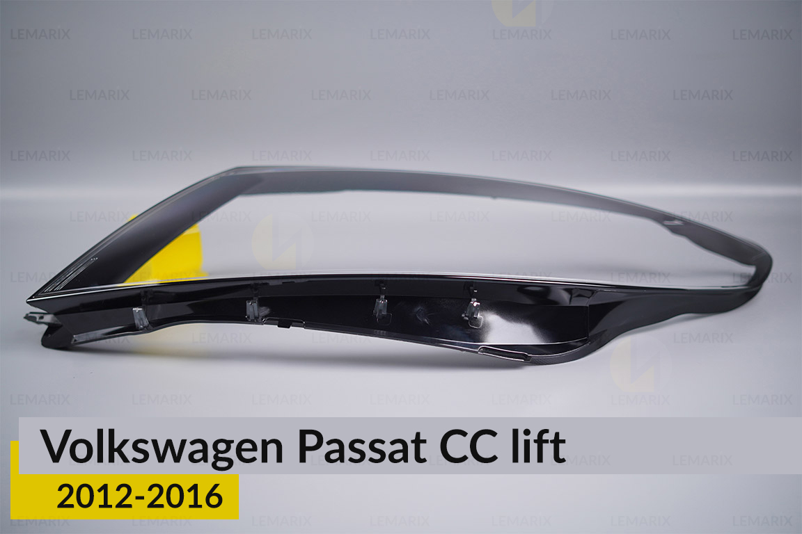 Стекло фары VW Volkswagen Passat CC (2012-2016) рест левое