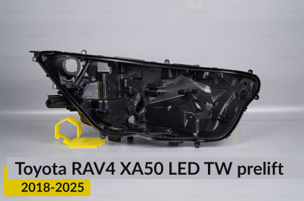 Корпус фари Toyota RAV4 XA50 LED TW (2018-2026) дорест правий