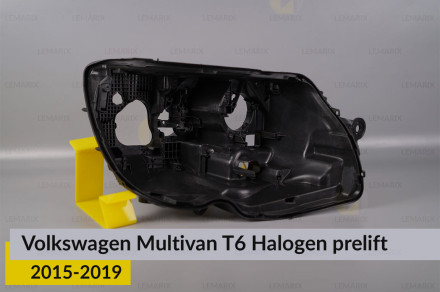 Корпус фари VW Volkswagen Multivan T6 Halogen (2015-2019) дорест правий