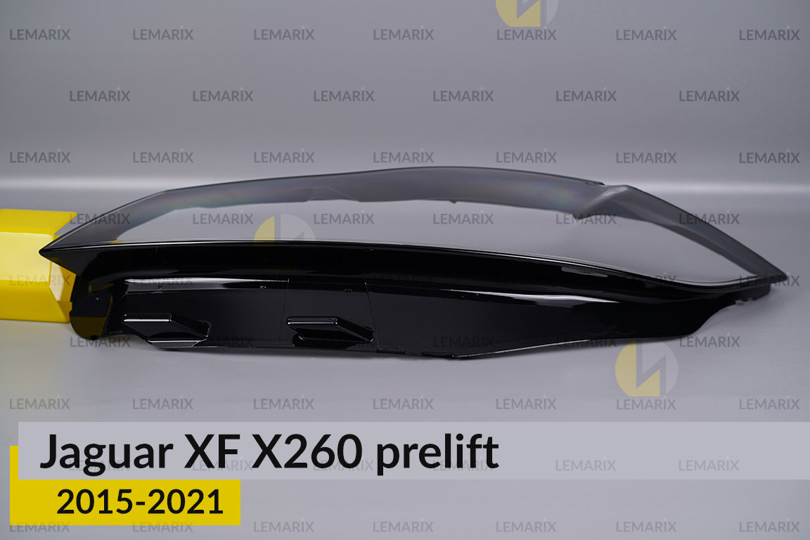 Стекло фары Jaguar XF X260 (2015-2021) дорест левое