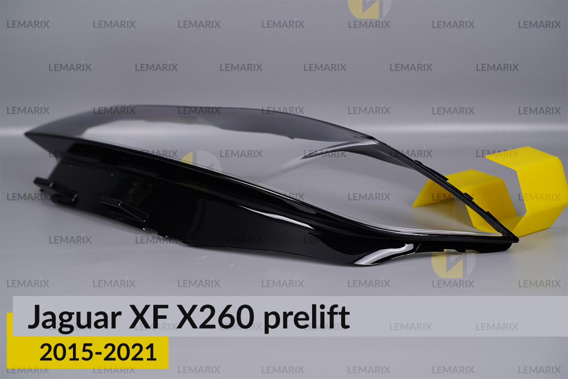 Стекло фары Jaguar XF X260 (2015-2021) дорест левое