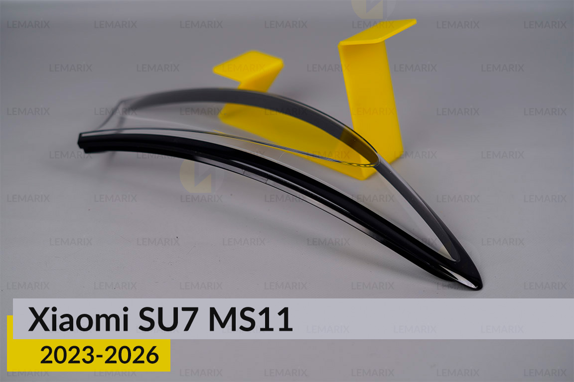 Стекло заднего фонаря внешнее в крыле Xiaomi SU7 MS11 (2023-2026) левое