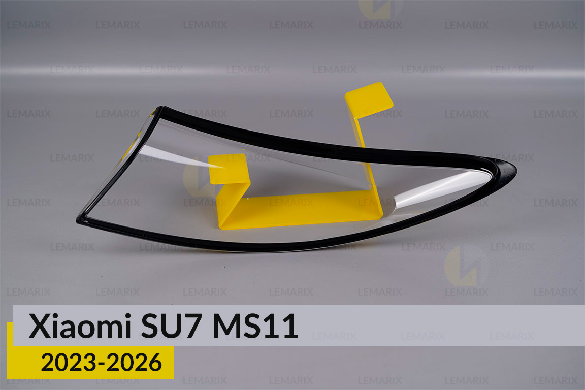 Стекло заднего фонаря внешнее в крыле Xiaomi SU7 MS11 (2023-2026) левое