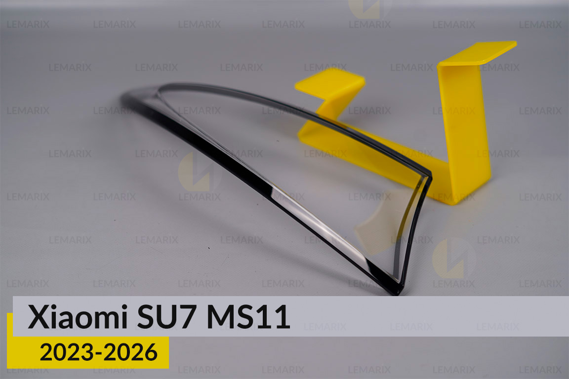 Стекло заднего фонаря внешнее в крыле Xiaomi SU7 MS11 (2023-2026) левое