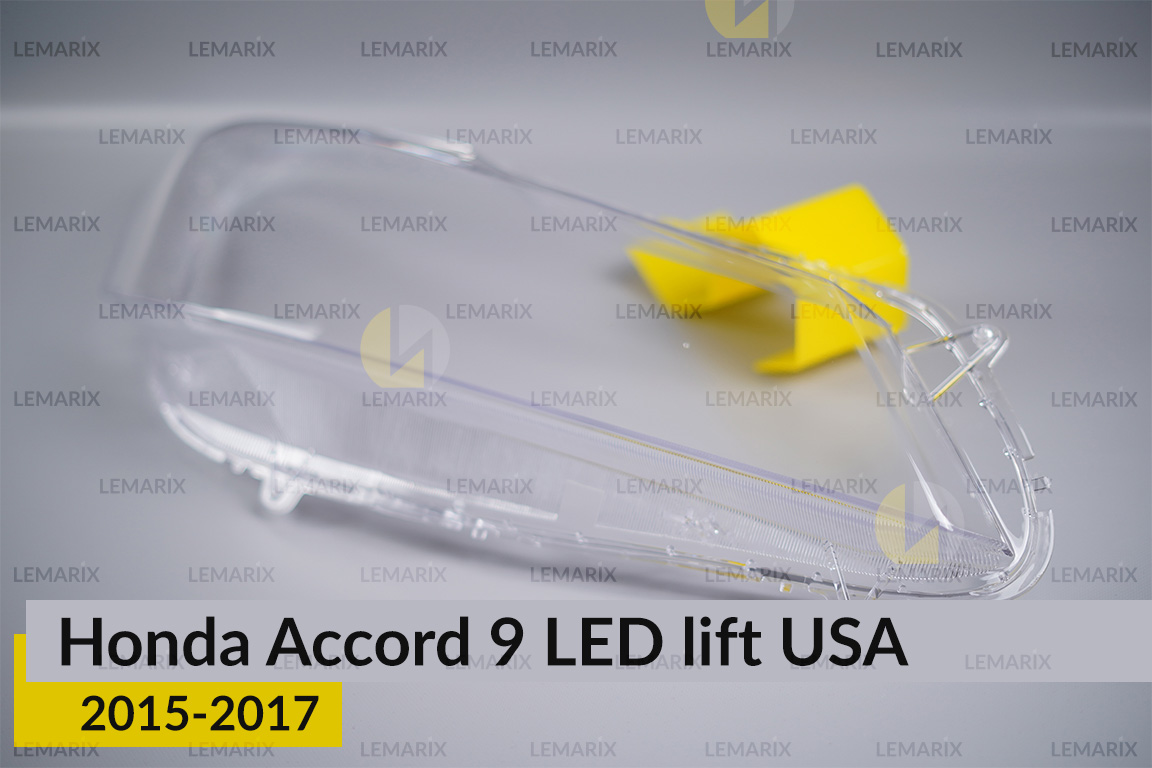 Стекло фары Honda Accord 9 LED USA (2015-2017) рест правое