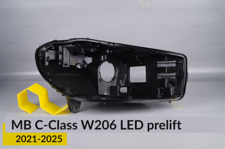 Корпус фари Mercedes-Benz C-Class W206 LED (2021-2026) дорест правий