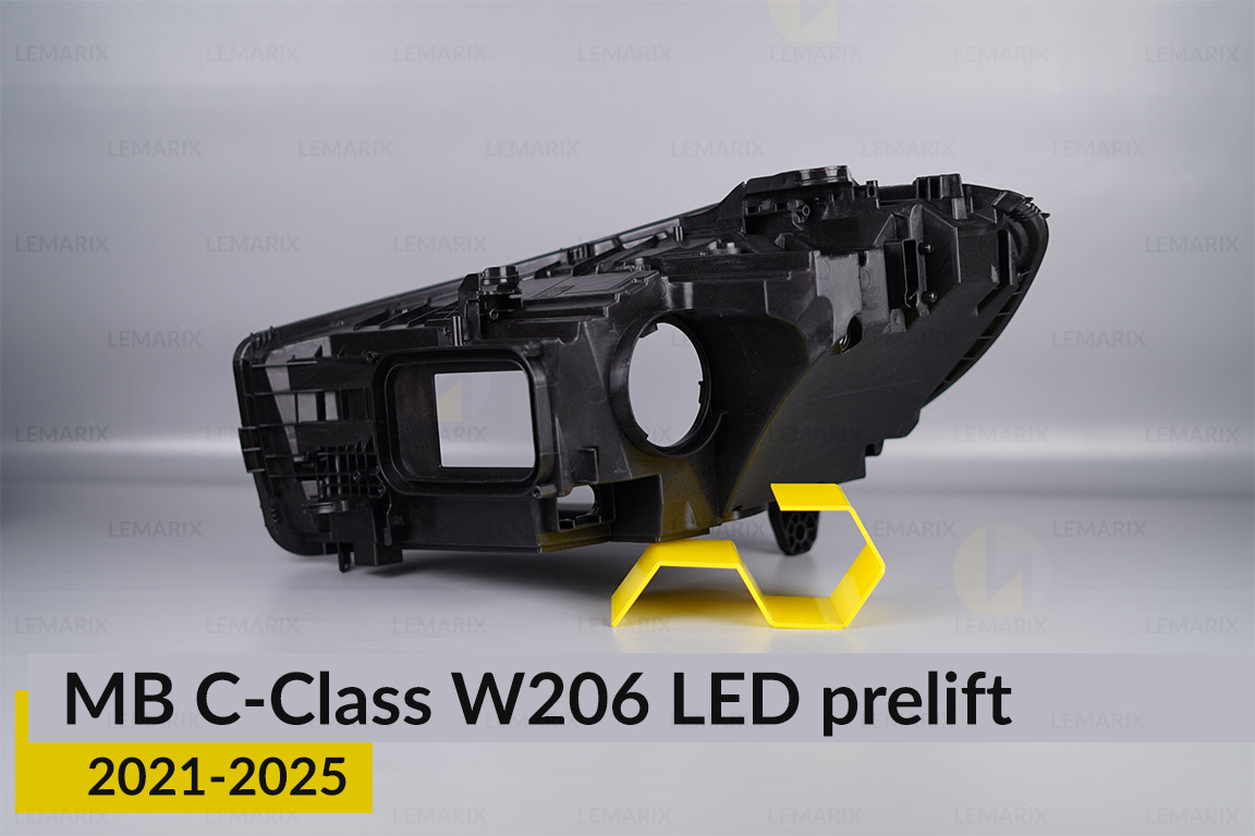 Корпус фары Mercedes-Benz C-Class W206 LED (2021-2026) дорест правый