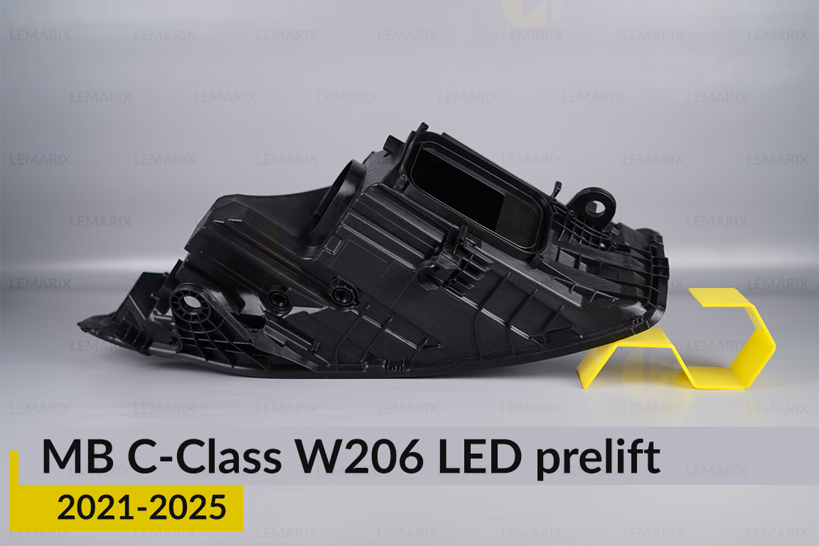 Корпус фары Mercedes-Benz C-Class W206 LED (2021-2026) дорест правый