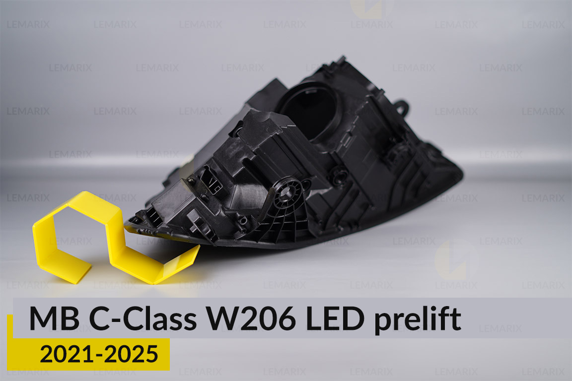 Корпус фары Mercedes-Benz C-Class W206 LED (2021-2026) дорест правый