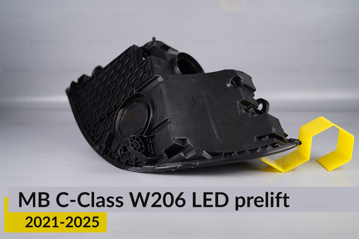 Корпус фары Mercedes-Benz C-Class W206 LED (2021-2026) дорест правый