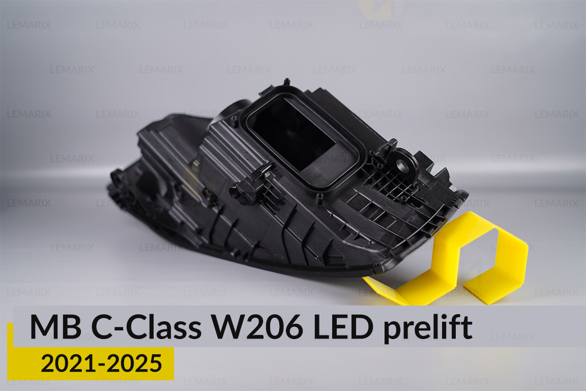 Корпус фары Mercedes-Benz C-Class W206 LED (2021-2026) дорест правый