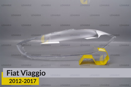 Скло фари Fiat Viaggio (2012-2017) ліве