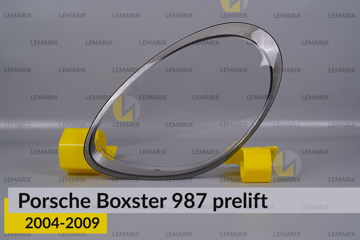 Стекло фары Porsche Boxster 987 (2004-2009) дорест левое