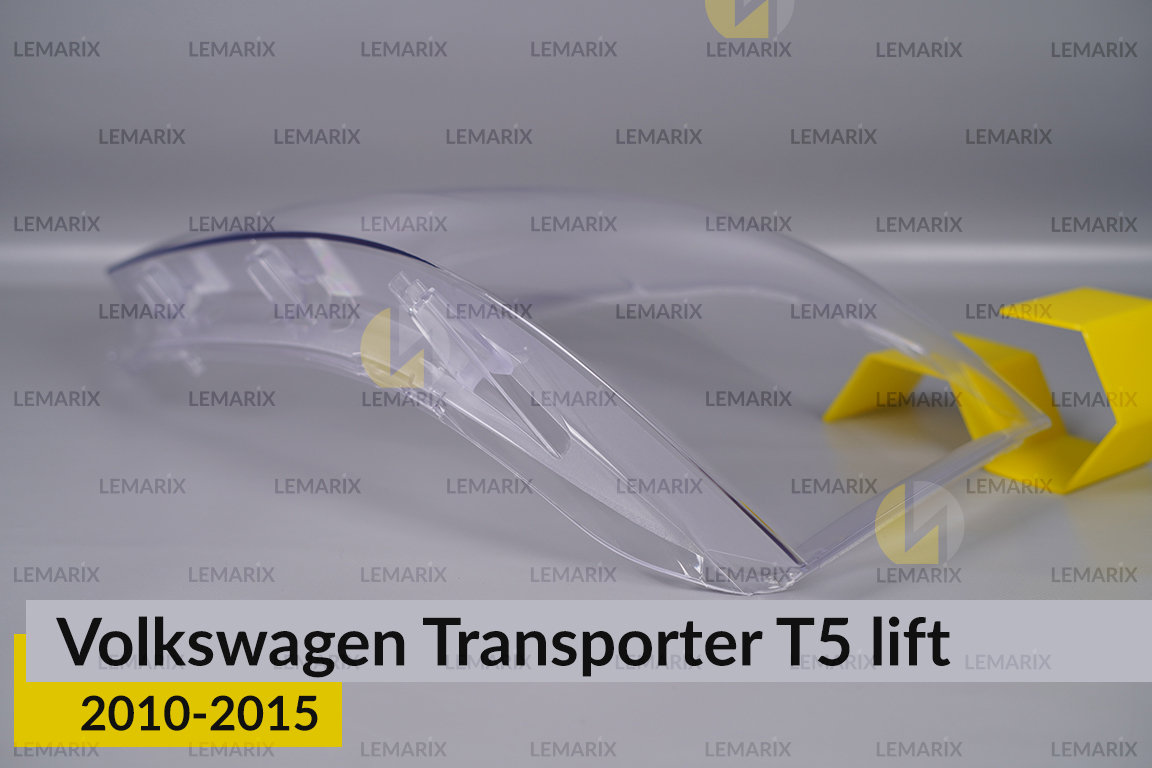Скло фари VW Volkswagen Transporter T5 (2010-2015) рест ліве