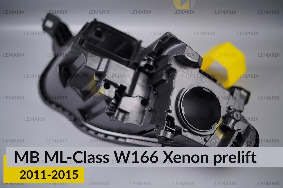 Корпус фари Mercedes-Benz ML-Class W166 Xenon (2011-2015) дорест лівий