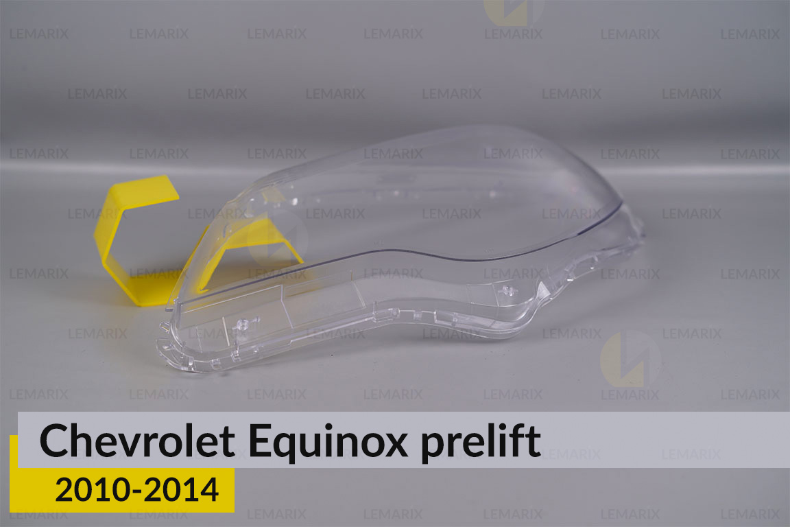 Стекло фары Chevrolet Equinox (2010-2014) дорест левое