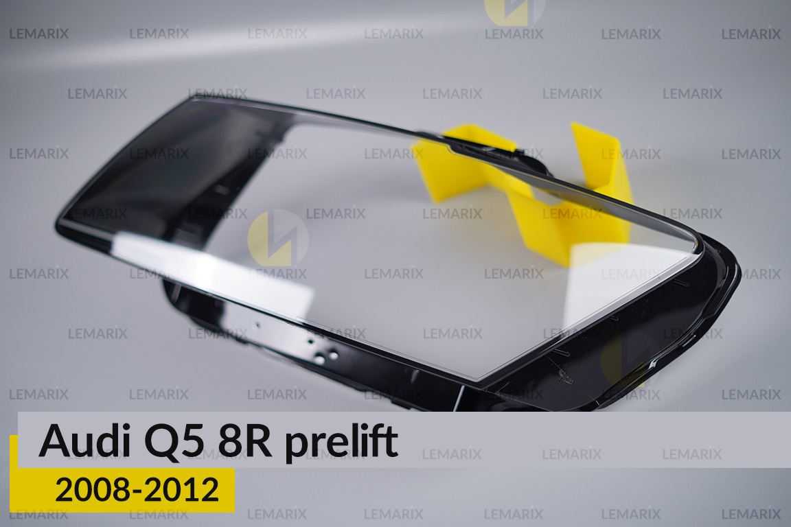 Скло фари Audi Q5 8R (2008-2012) дорест ліве
