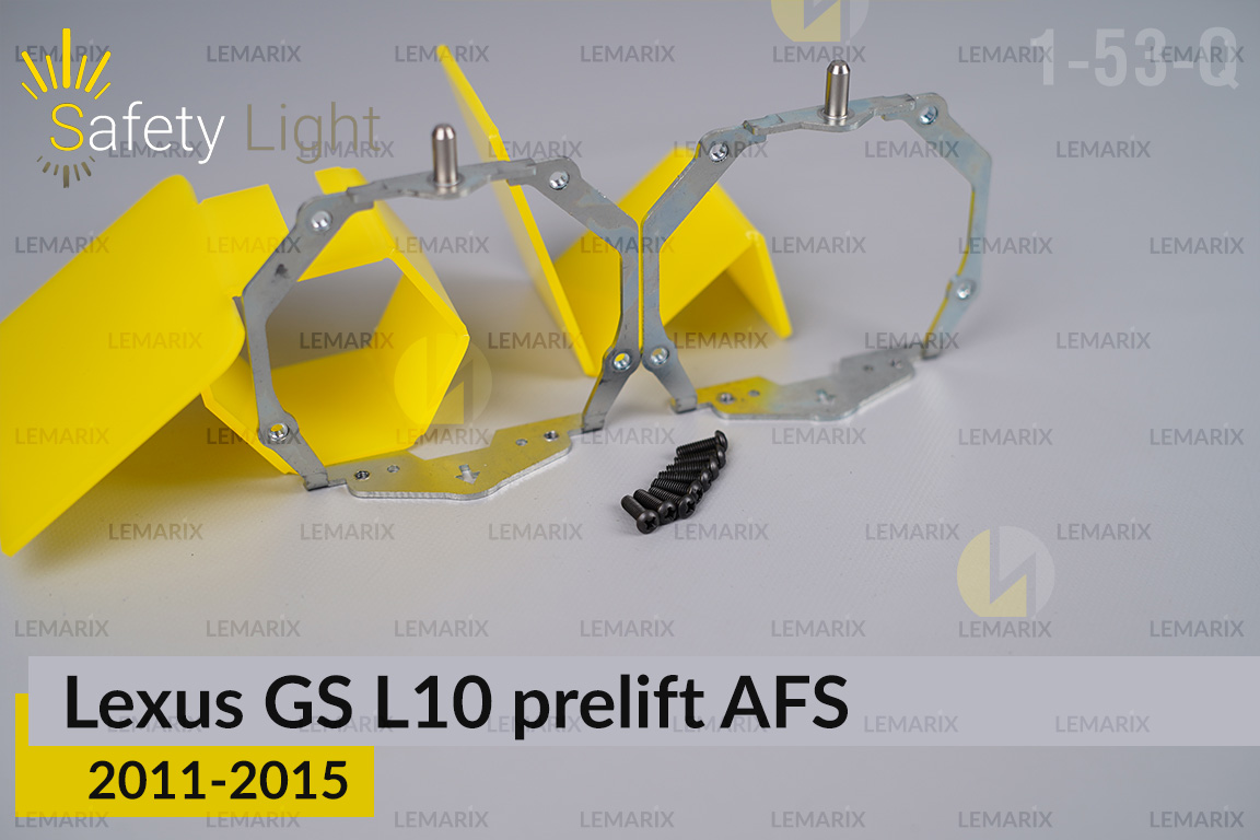 Перехідна рамка для Lexus GS L10 AFS (2011-2015) дорест