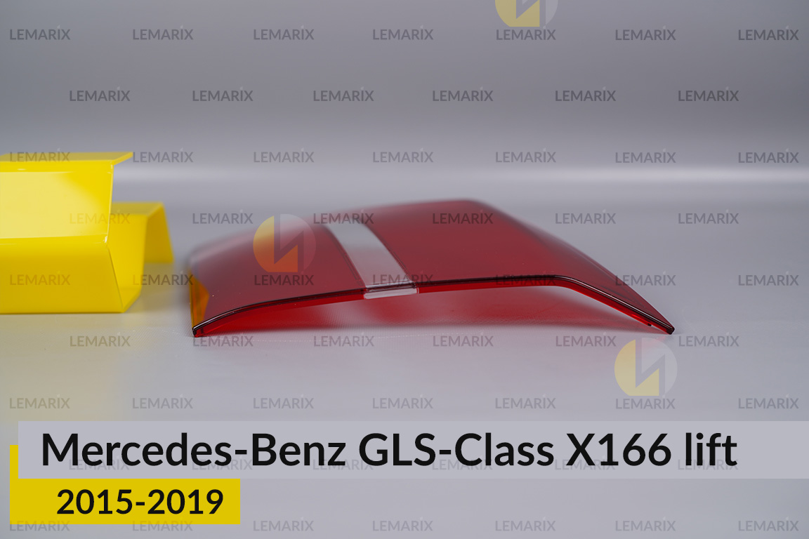 Стекло заднего фонаря внутреннее в крышке багажника Mercedes-Benz GLS-Class X166 (2015-2019) рест правое