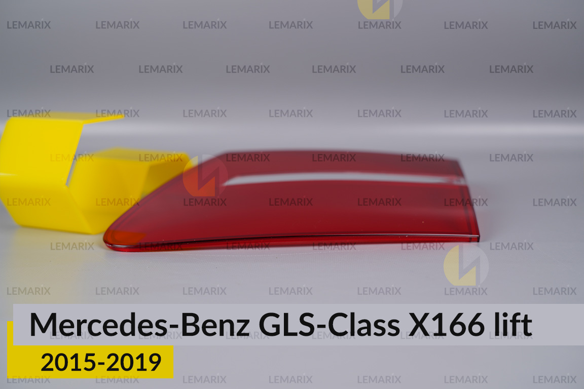 Стекло заднего фонаря внутреннее в крышке багажника Mercedes-Benz GLS-Class X166 (2015-2019) рест правое