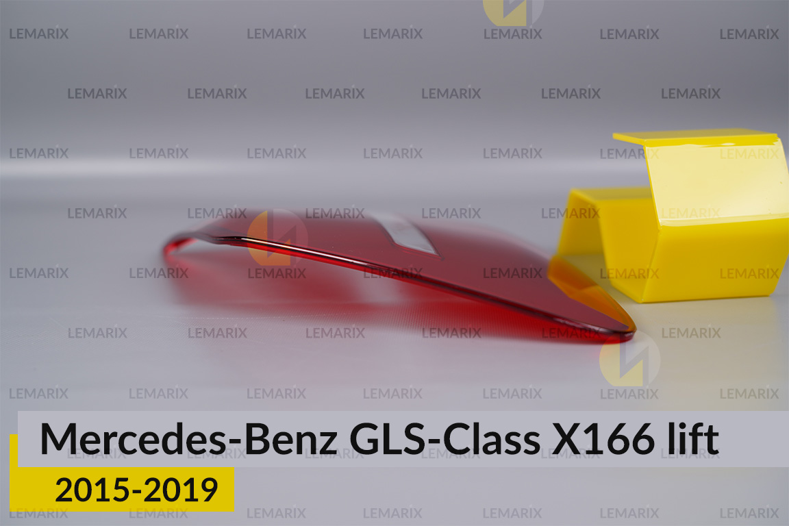 Стекло заднего фонаря внутреннее в крышке багажника Mercedes-Benz GLS-Class X166 (2015-2019) рест правое