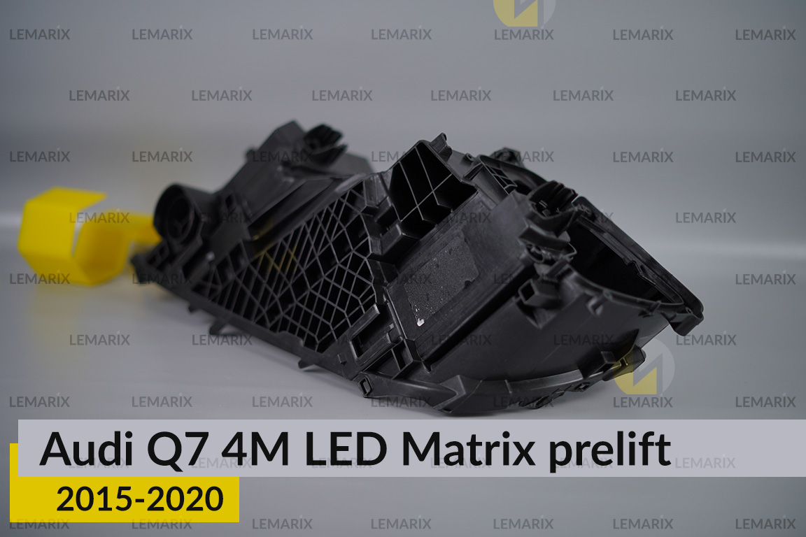Корпус фари Audi Q7 4M LED Matrix (2015-2020) дорест правий