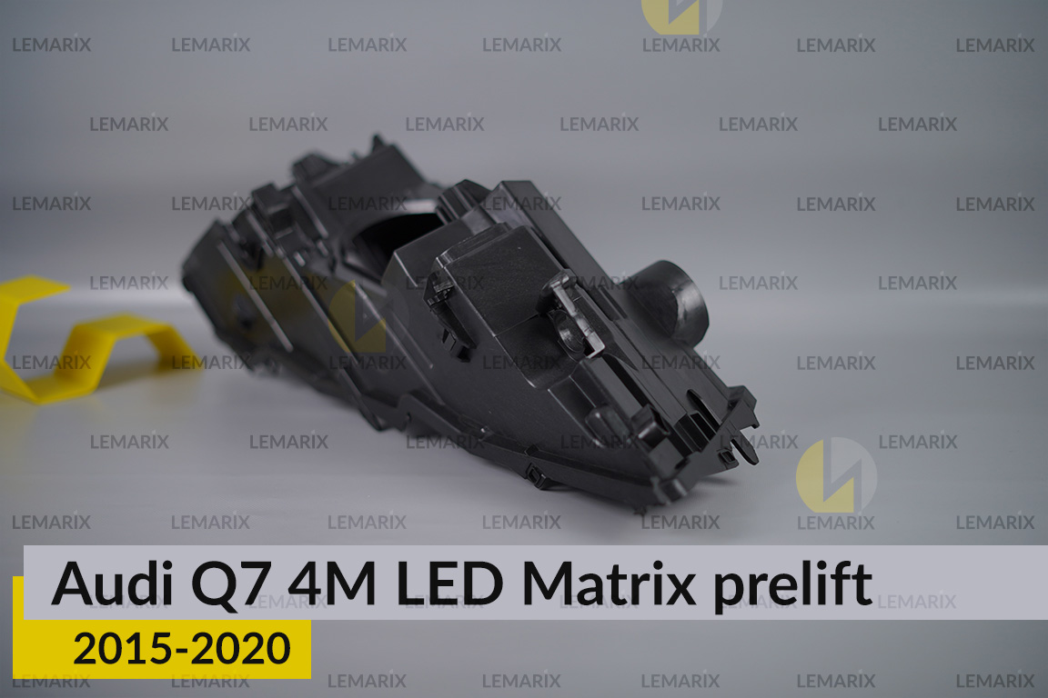 Корпус фари Audi Q7 4M LED Matrix (2015-2020) дорест правий