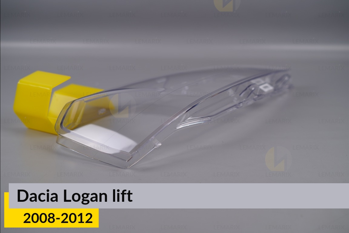 Стекло фары Dacia Logan (2008-2012) рест правое