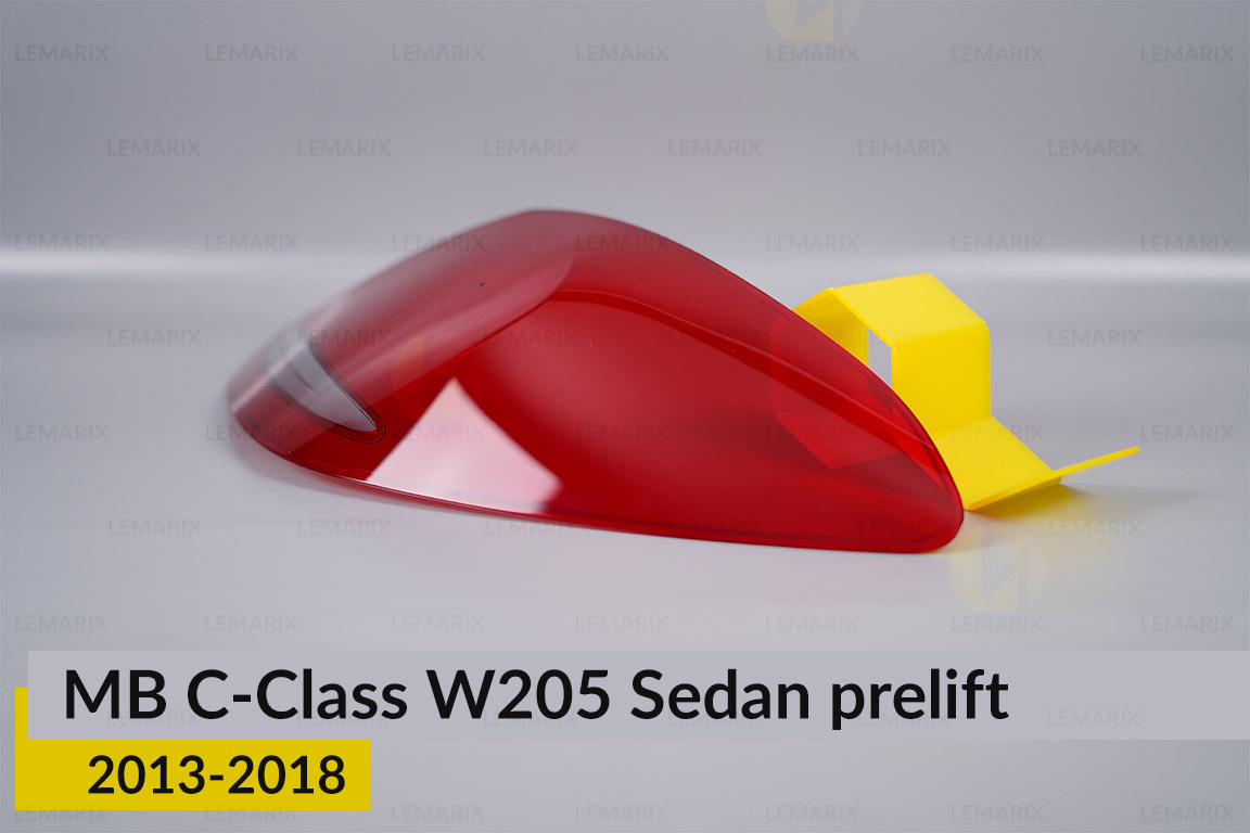 Стекло заднего фонаря Mercedes-Benz C-Class W205 Sedan (2013-2018) дорест правое