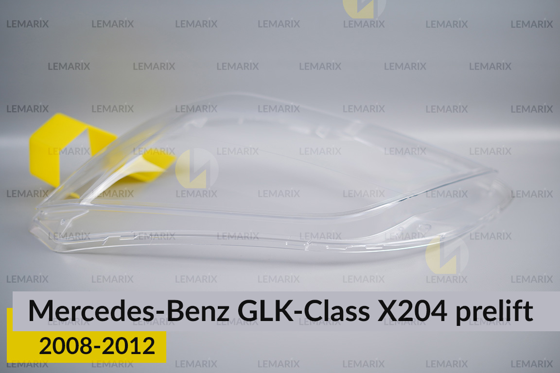 Скло фари Mercedes-Benz GLK-Class X204 (2008-2012) дорест ліве