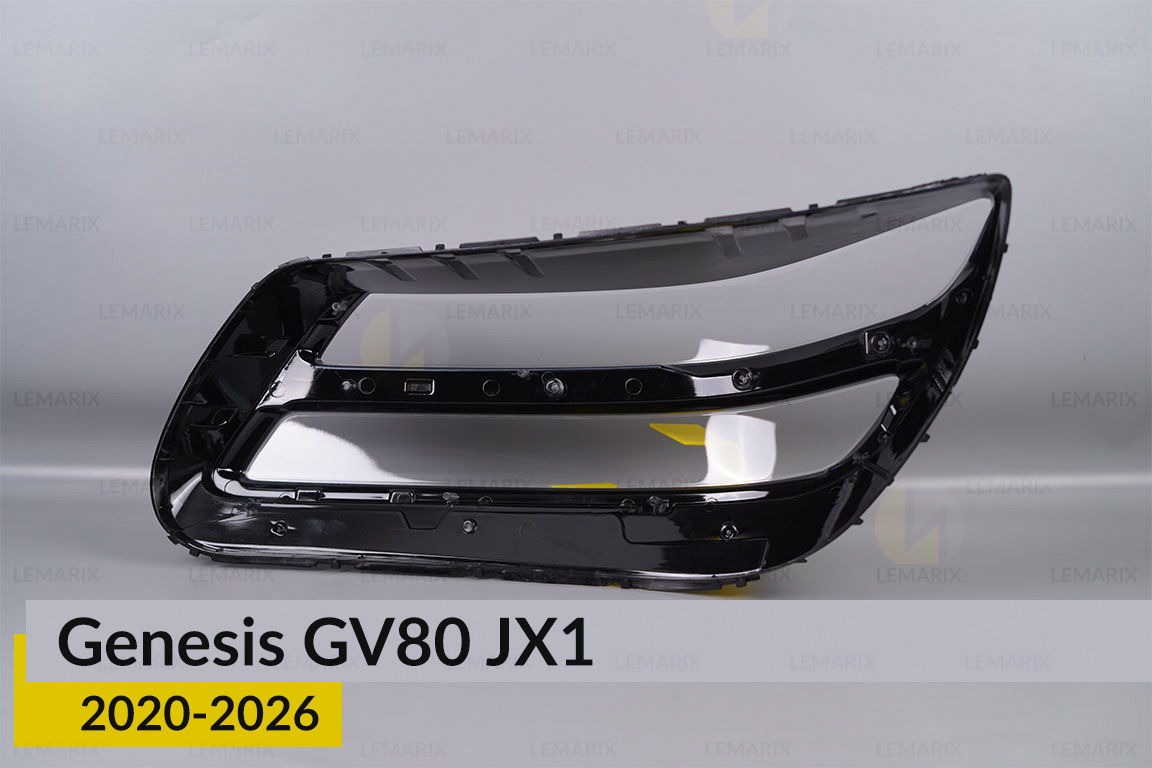 Стекло фары Genesis GV80 JX1 (2020-2026) правое