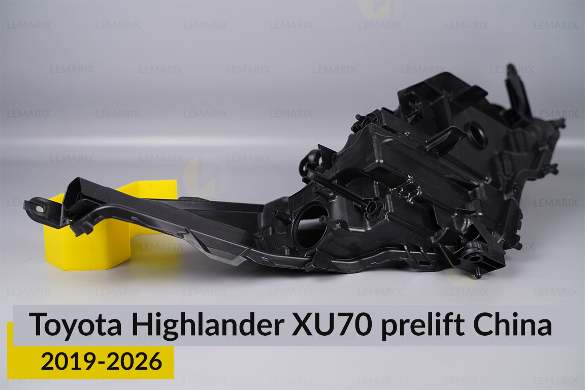 Корпус фари Toyota Highlander XU70 China (2019-2026) дорест лівий