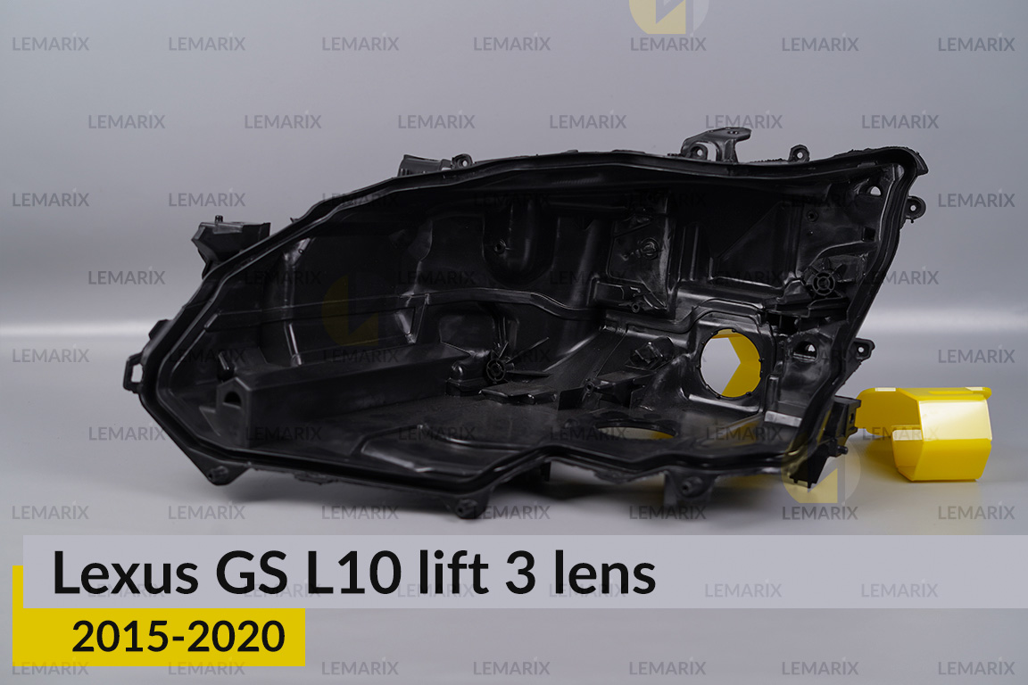 Корпус фари Lexus GS L10 3 лінзи (2015-2020) рест лівий