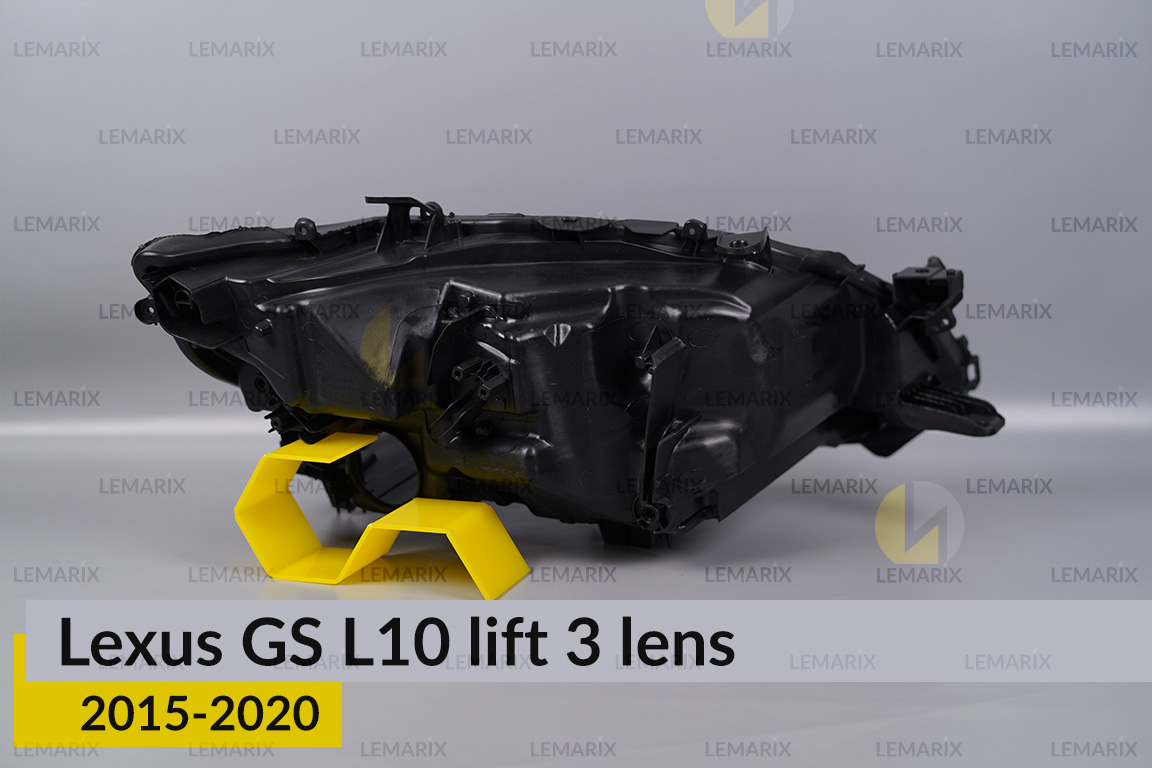 Корпус фари Lexus GS L10 3 лінзи (2015-2020) рест лівий