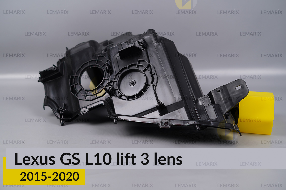 Корпус фари Lexus GS L10 3 лінзи (2015-2020) рест лівий
