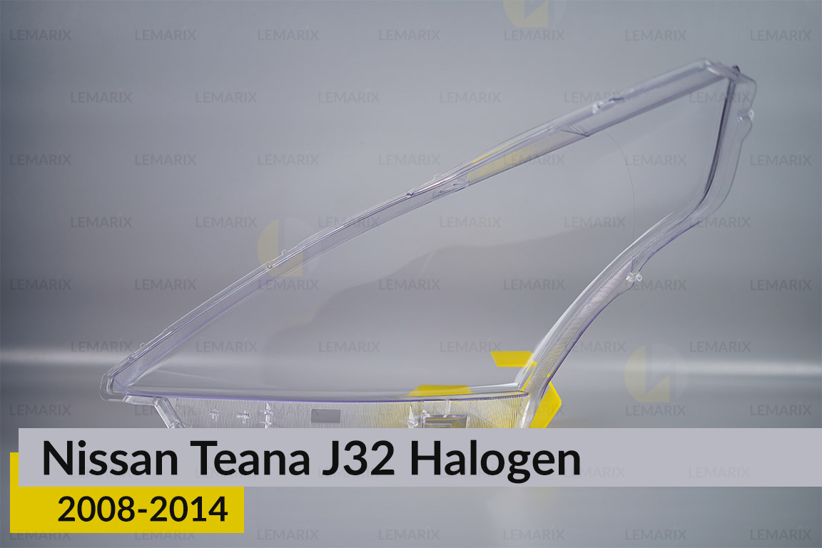 Стекло фары Nissan Teana J32 Halogen (2008-2014) правое