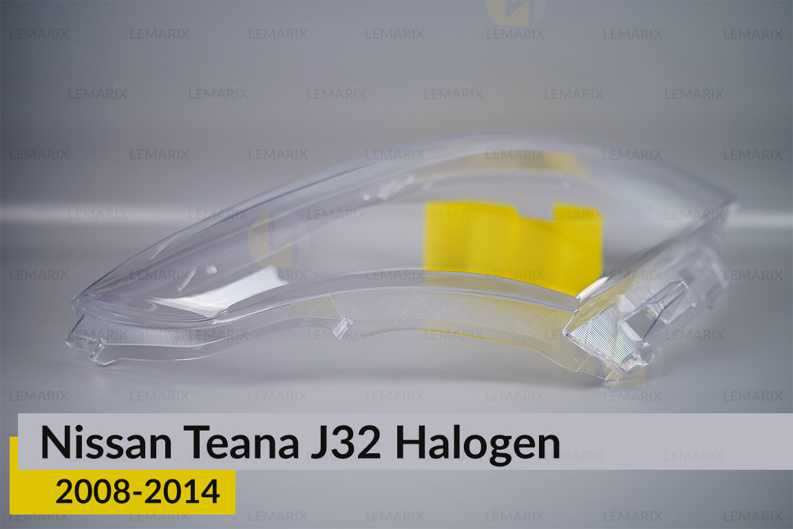 Стекло фары Nissan Teana J32 Halogen (2008-2014) правое