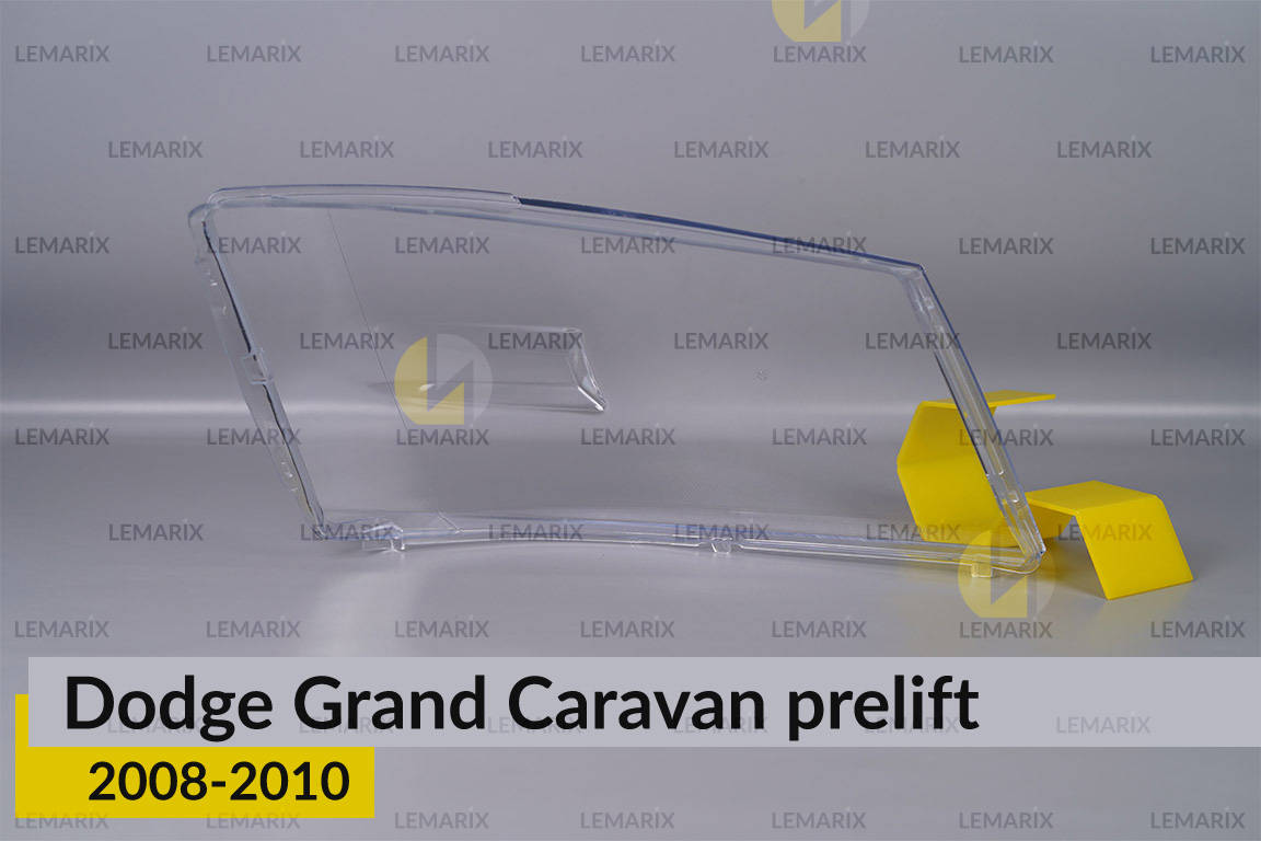 Стекло фары Dodge Grand Caravan (2008-2010) дорест левое
